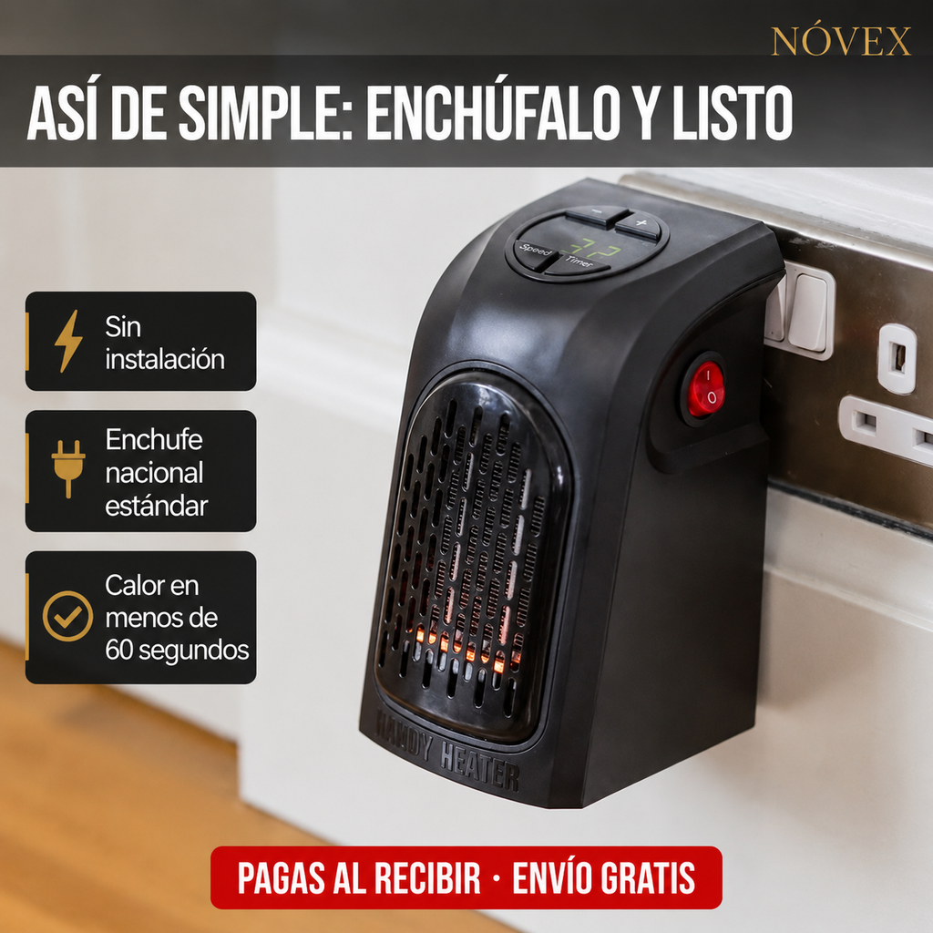 Calefactor Eléctrico 400w Handy Heater