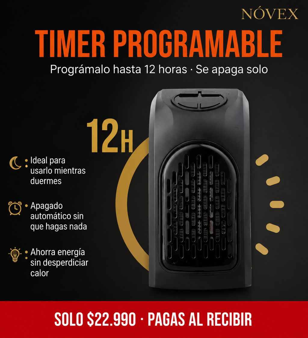 Calefactor Eléctrico 400w Handy Heater