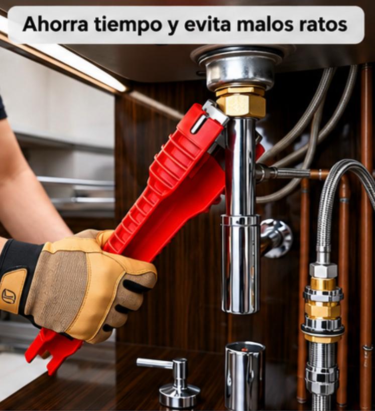 Llave Multifuncional de Gasfitería